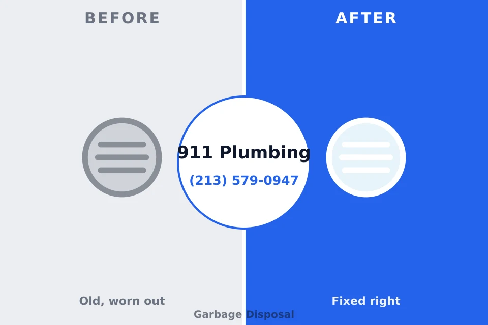 Before and after: plumbing repair Citronelle, AL